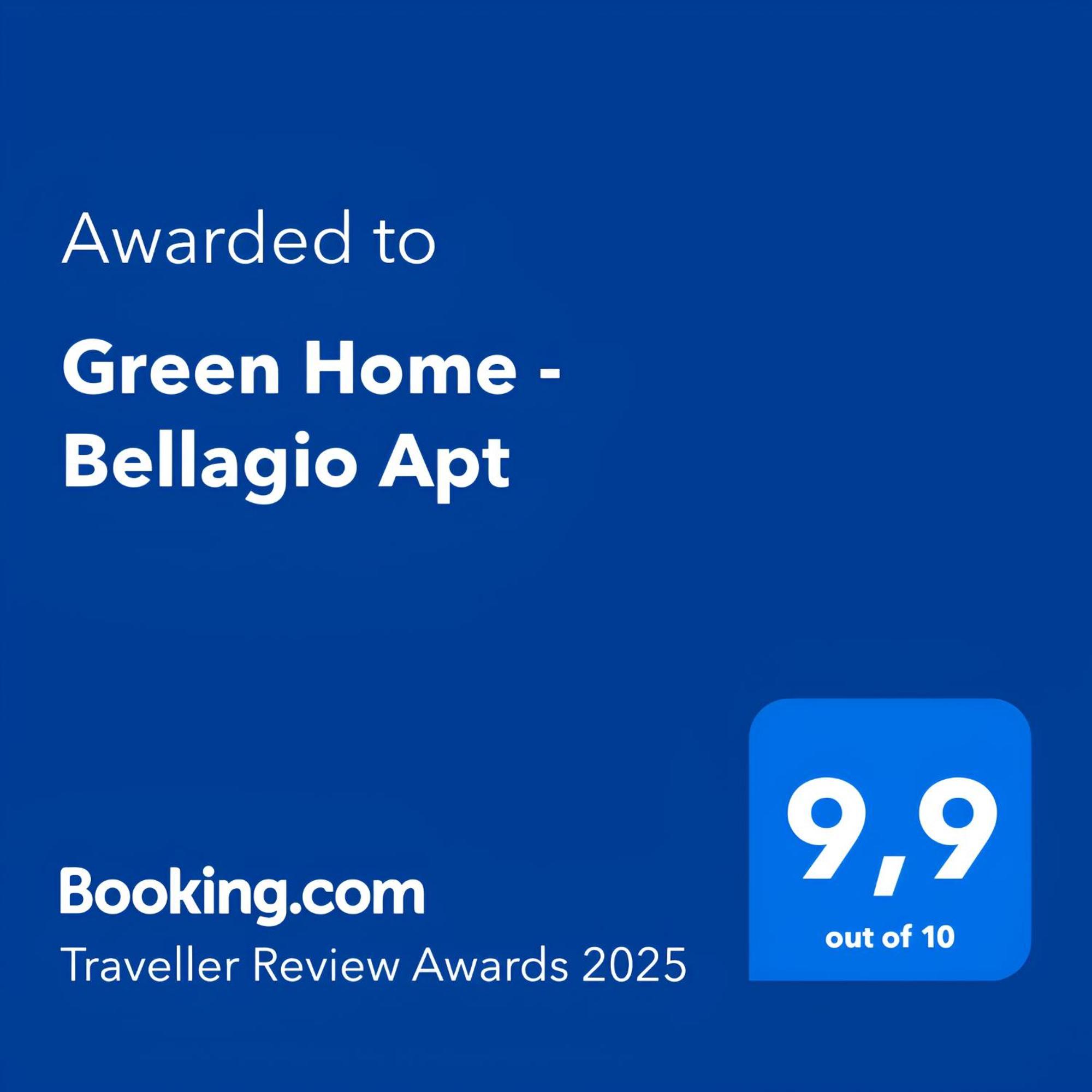 Green Home - Bellagio Apt Como Bagian luar foto